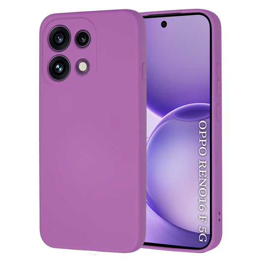 Case for Oppo Reno16 F / Reno16 FS, Techsuit, SoftFlex, Purple