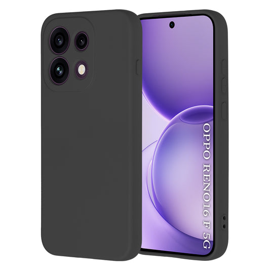 Custodia per Oppo Reno16 F / Reno16 FS, Techsuit, SoftFlex, Nera
