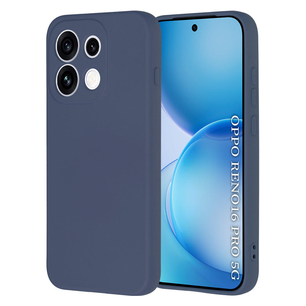 Custodia per Oppo Reno16 Pro, Techsuit, SoftFlex, Blu Navy