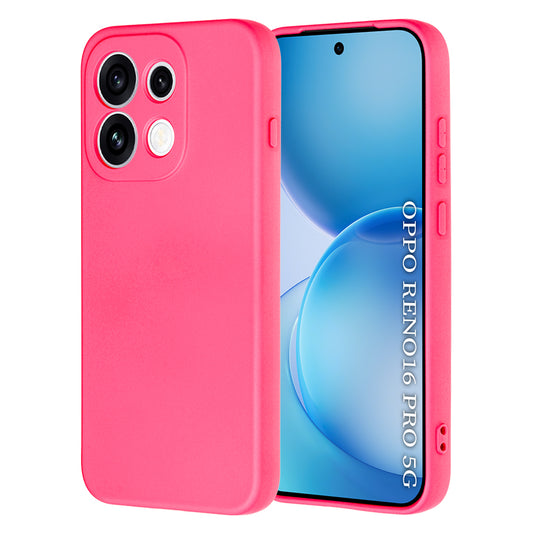 Custodia per Oppo Reno16 Pro, Techsuit, SoftFlex, Rosa Scuro