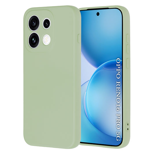 Custodia per Oppo Reno16 Pro, Techsuit, SoftFlex, Verde Chiaro