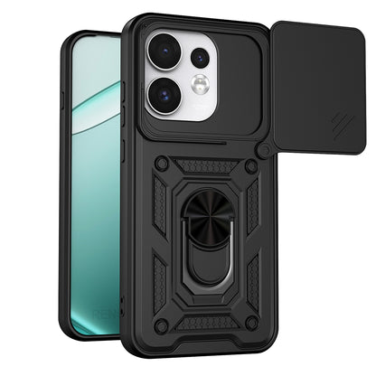 Case for Oppo Reno16 / Reno16 Pro, Techsuit, CamShield, Black