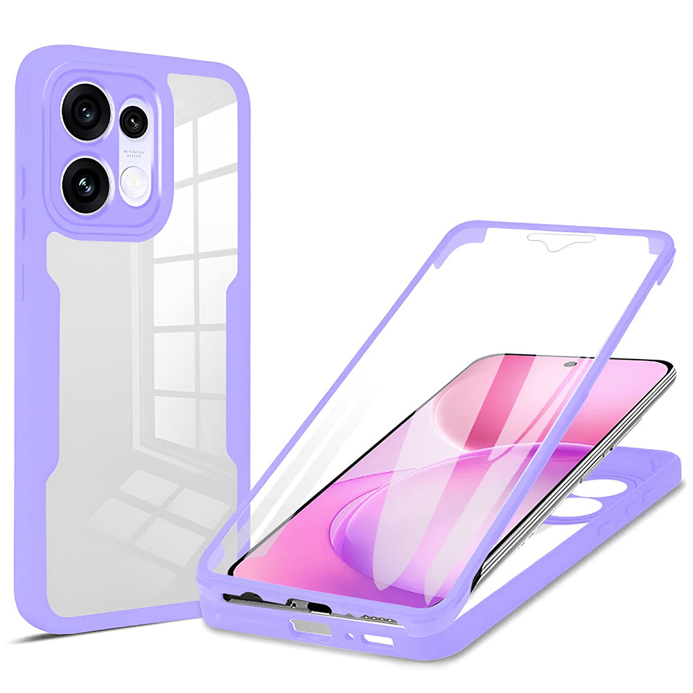 Custodia per Oppo Reno16 / Reno16 Pro, Techsuit, ColorVerse 360, Viola