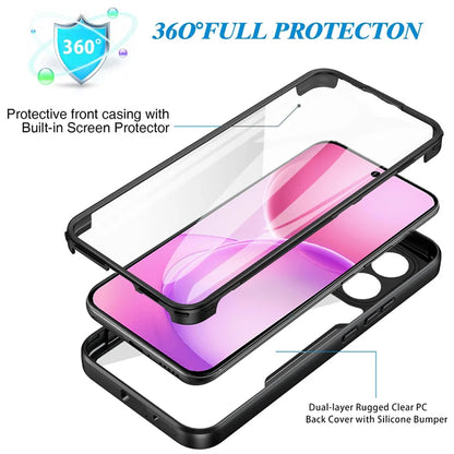 Custodia per Oppo Reno16 / Reno16 Pro, Techsuit, ColorVerse 360, Viola