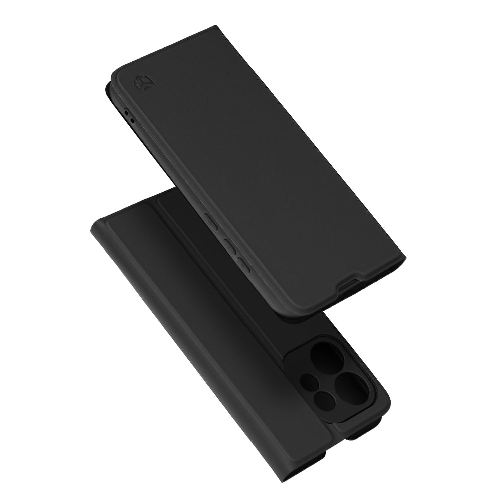 Case for Oppo Reno16, Techsuit, Magskin Book, Black