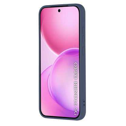 Custodia per Oppo Reno16, Techsuit, SoftFlex, Blu Navy