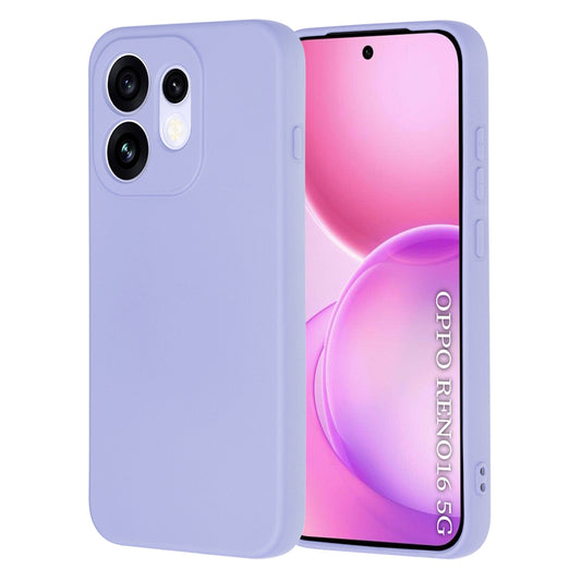 Custodia per Oppo Reno16, Techsuit, SoftFlex, Viola Chiaro