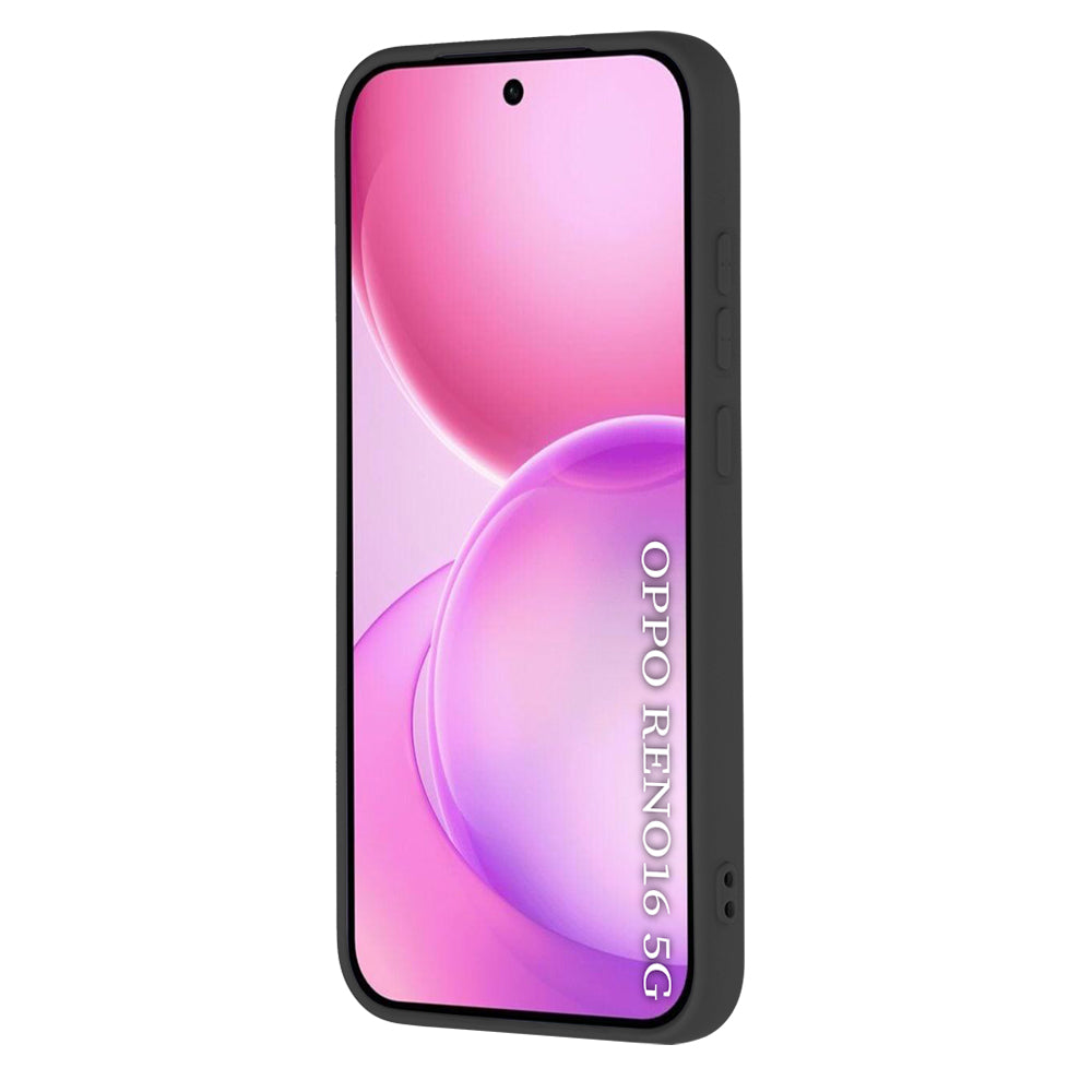 Custodia per Oppo Reno16, Techsuit, SoftFlex, Nera