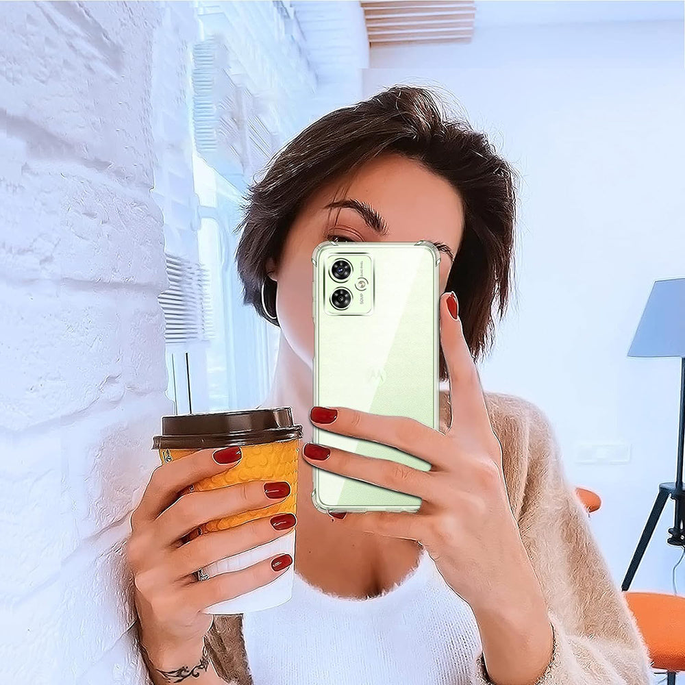 Custodia per Oppo Reno4 Lite, Techsuit, Shockproof Clear, Trasparente