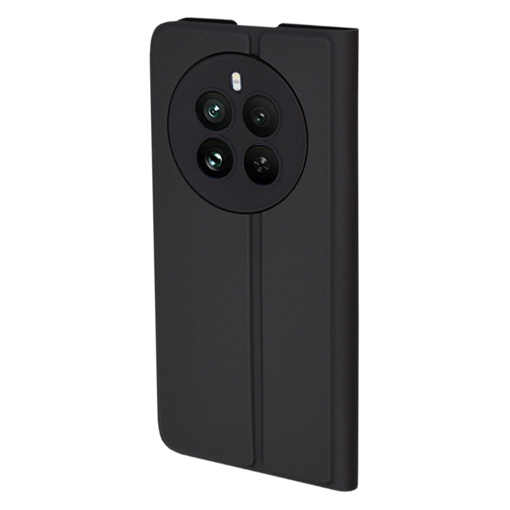 Custodia per Realme 12 Pro / 12 Pro+, Techsuit, Magskin Book, Nera