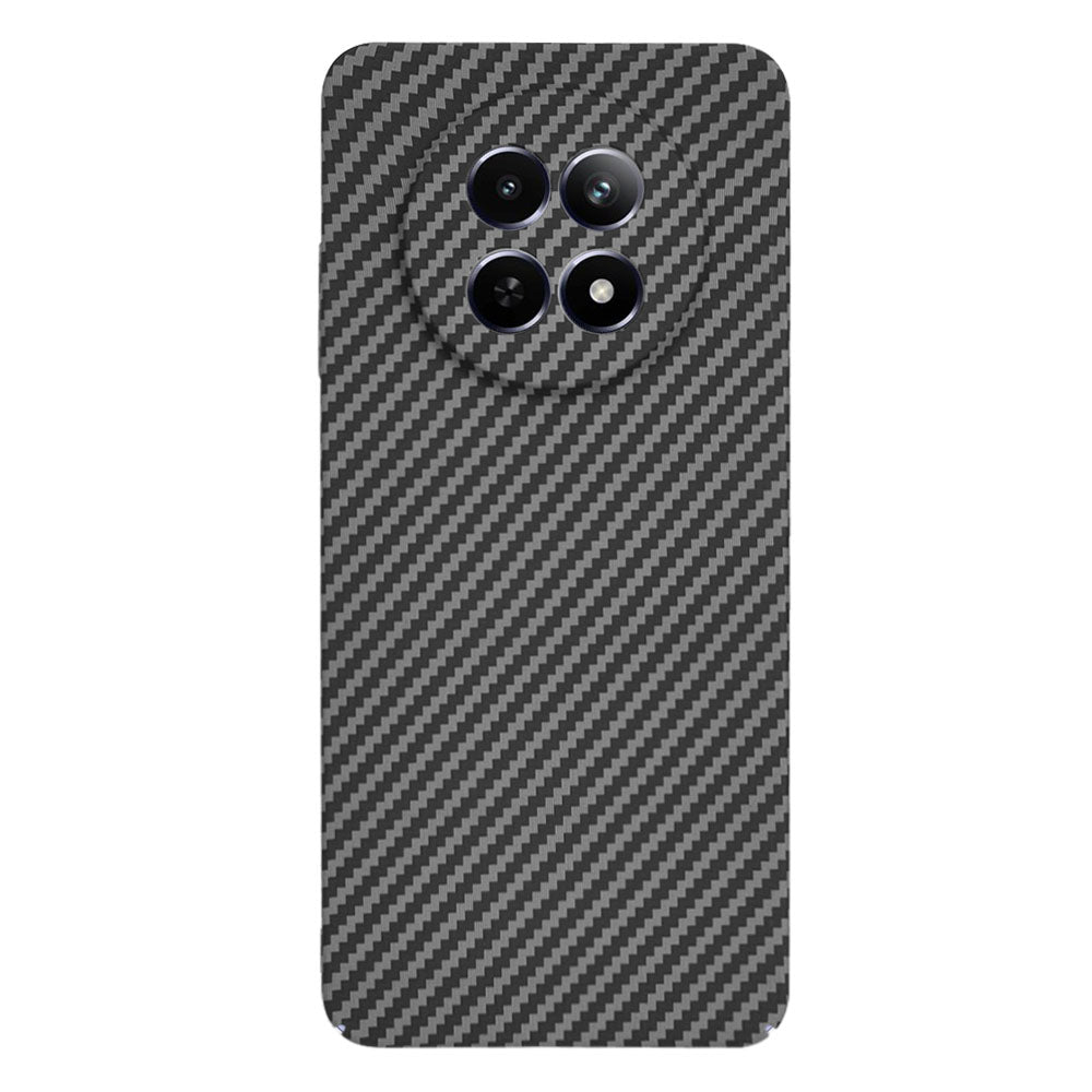 Custodia per Realme 12x / 12, Techsuit, Carbonite FiberShell, Nera