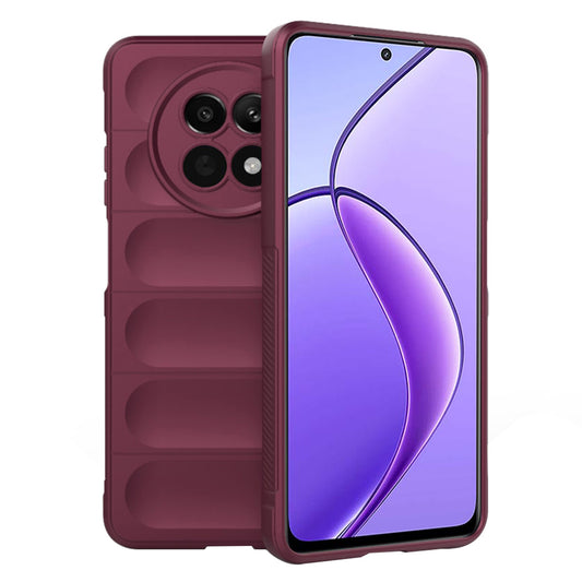 Custodia per Realme 12x / 12, Techsuit, Magic Shield, Vinaccia