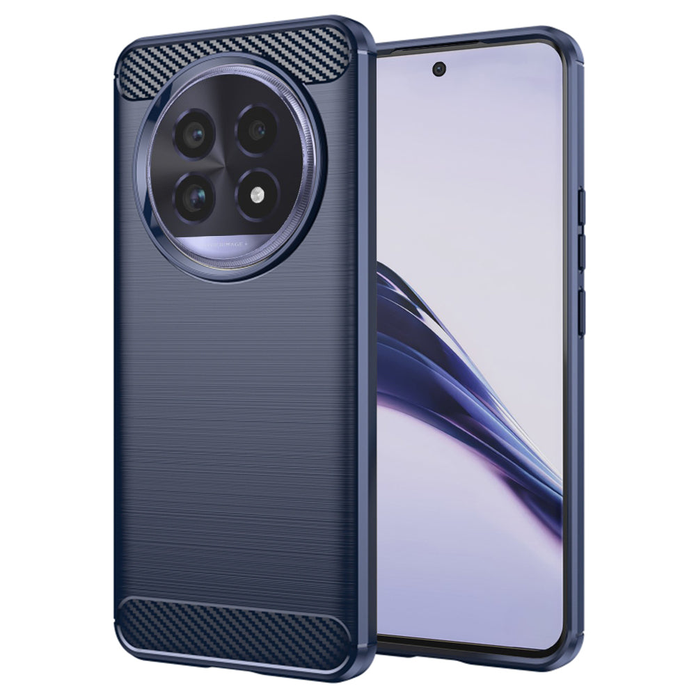 Custodia per Realme 13 Pro / 13 Pro+, Techsuit, Carbonio, Blu