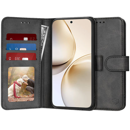 Case for Realme 14 Pro+, Techsuit, Diary Book, Black