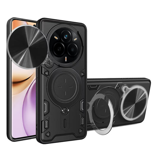 Custodia per Realme 14 Pro, Techsuit, CamGuard Pro, Nera