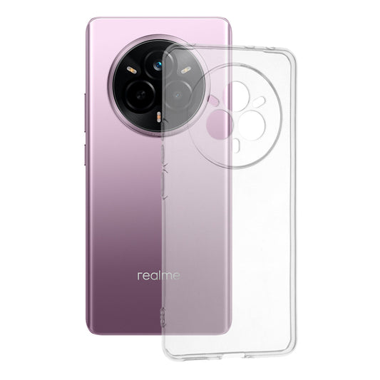 Custodia per Realme 14 Pro, Techsuit, Chiara, Trasparente