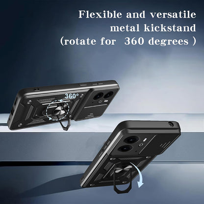 Custodia per Realme 14T / 14, Techsuit, CamShield, Nera