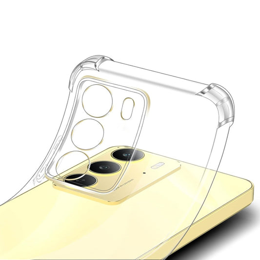 Custodia per Realme 14x, Techsuit, Shockproof Clear, Trasparente
