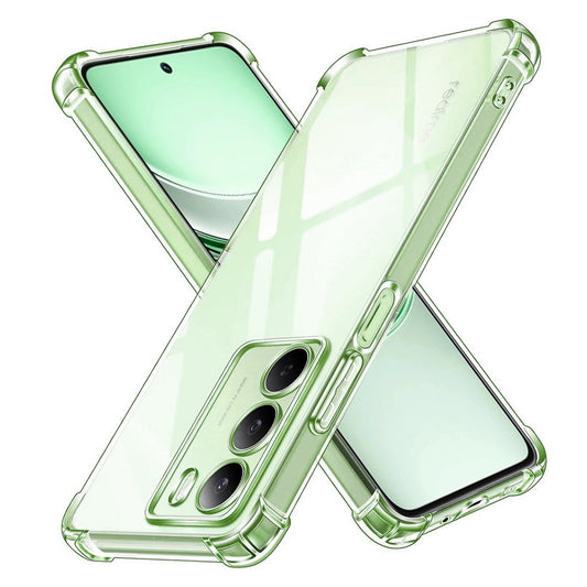 Custodia per Realme 14x, Techsuit, Shockproof Clear, Trasparente