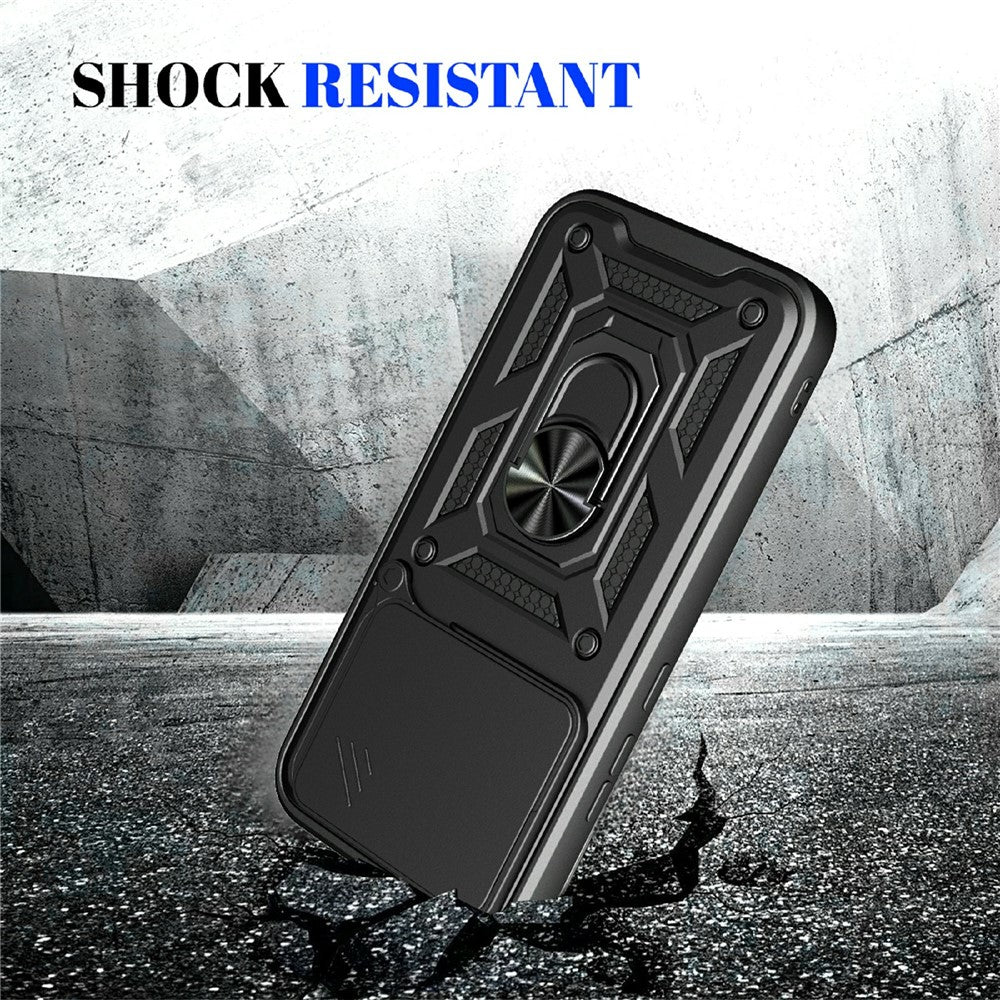 Custodia per Realme 16 Pro+, Techsuit, CamShield, Nera