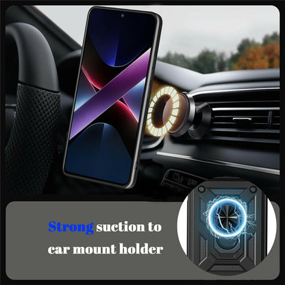 Custodia per Realme 16 Pro+, Techsuit, CamShield, Nera