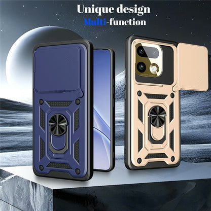 Custodia per Realme 16 Pro+, Techsuit, CamShield, Nera