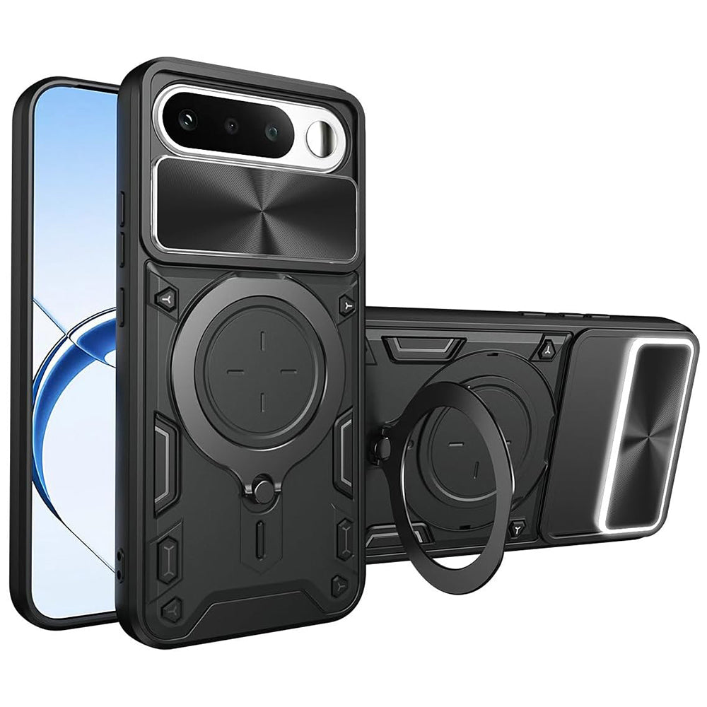 Custodia per Realme 16, Techsuit, CamGuard Pro, Nera
