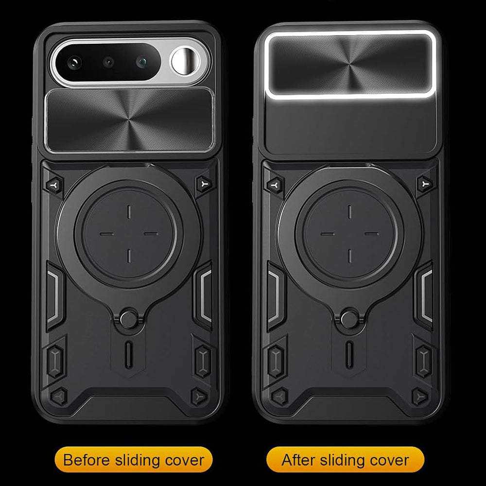 Custodia per Realme 16, Techsuit, CamGuard Pro, Nera