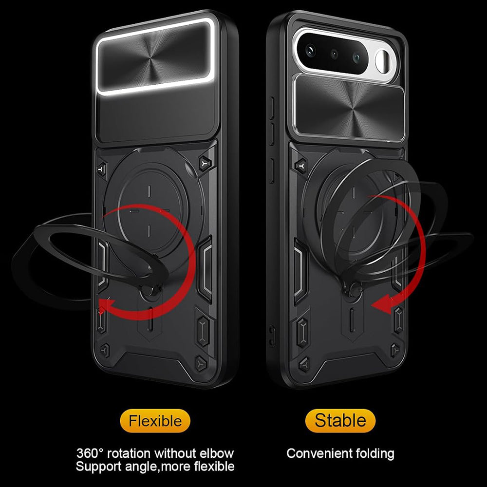 Custodia per Realme 16, Techsuit, CamGuard Pro, Nera