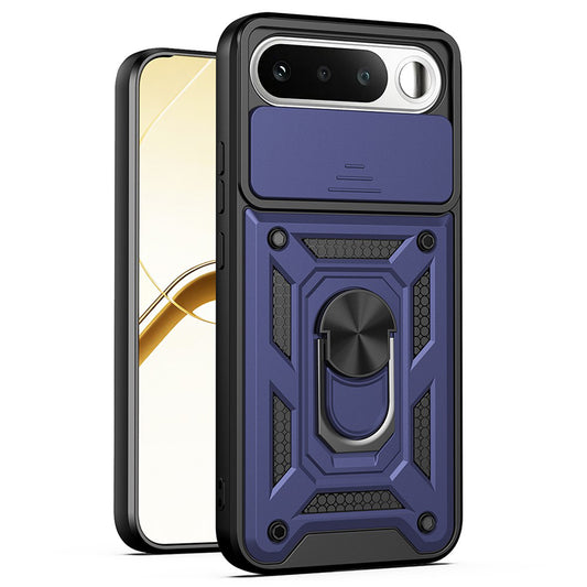 Custodia per Realme 16, Techsuit, CamShield, Blu
