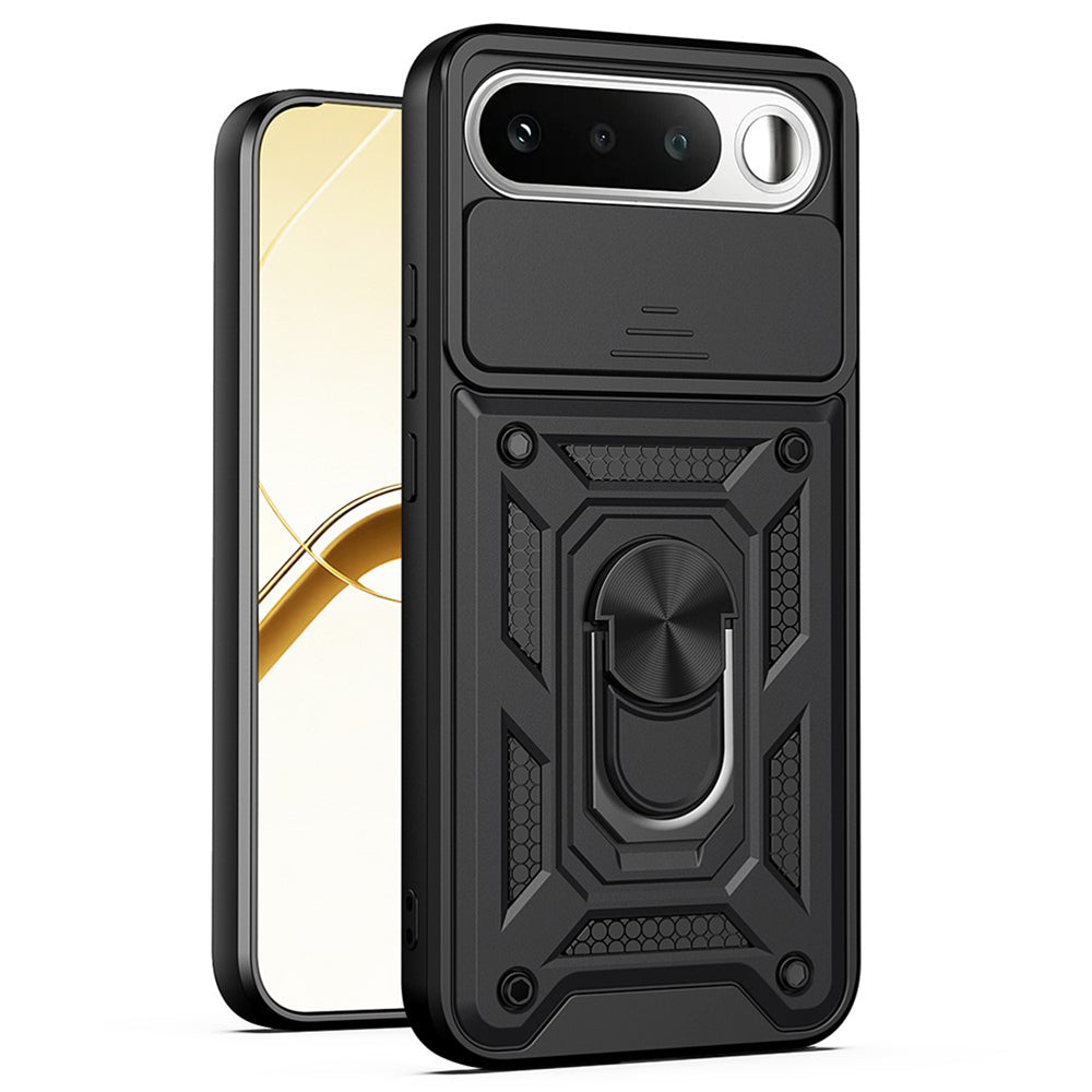 Custodia per Realme 16, Techsuit, CamShield, Nera