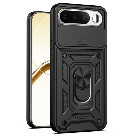 Custodia per Realme 16, Techsuit, CamShield, Nera