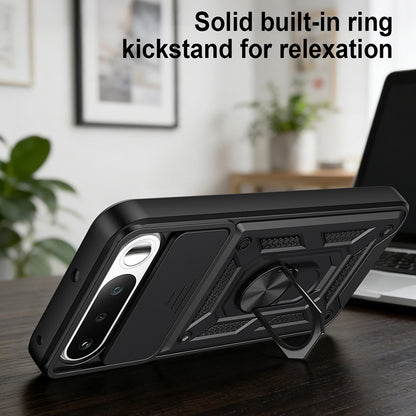 Custodia per Realme 16, Techsuit, CamShield, Nera