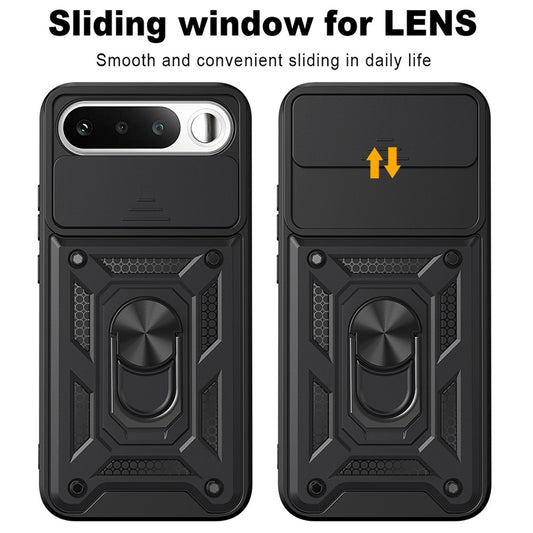 Custodia per Realme 16, Techsuit, CamShield, Nera