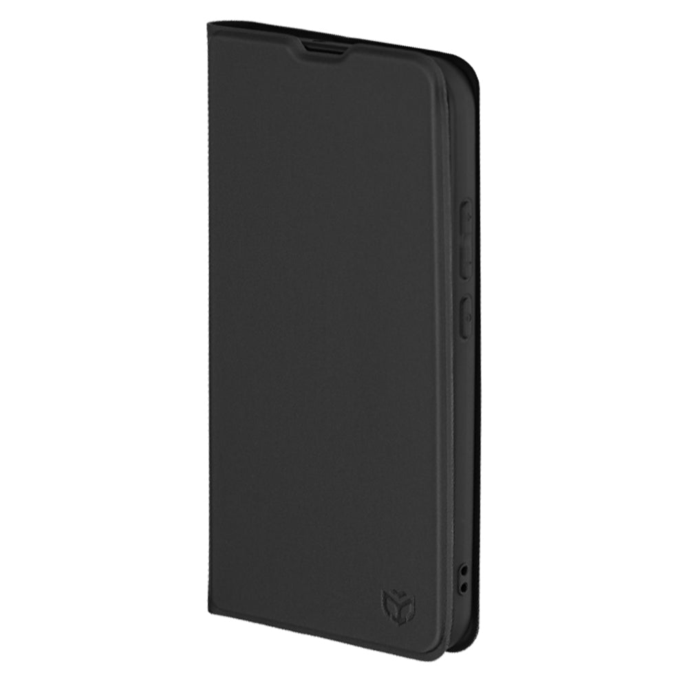 Custodia per Realme 16, Techsuit, Magskin Book, Nera