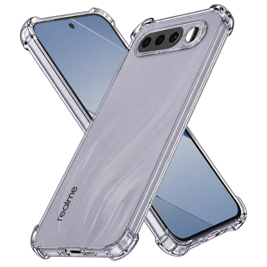 Custodia per Realme 16, Techsuit, Shockproof Clear, Fumè