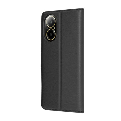 Custodia per Realme C67 4G, Techsuit, Leather Folio, Nera
