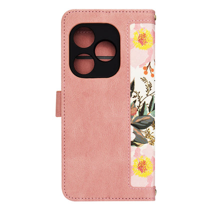 Custodia per Realme GT 6T / GT 6, Techsuit, FlipCraft, Rosa