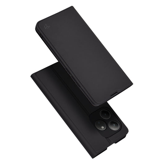 Custodia per Realme GT 6T / GT 6, Techsuit, Magskin Book, Nera