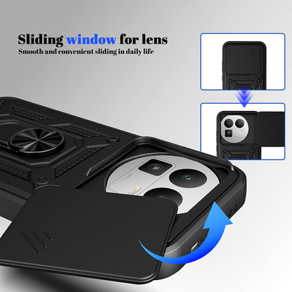 Custodia per Realme GT 8 Pro, Techsuit, CamShield (Taglio Rotondo per Fotocamera), Nera