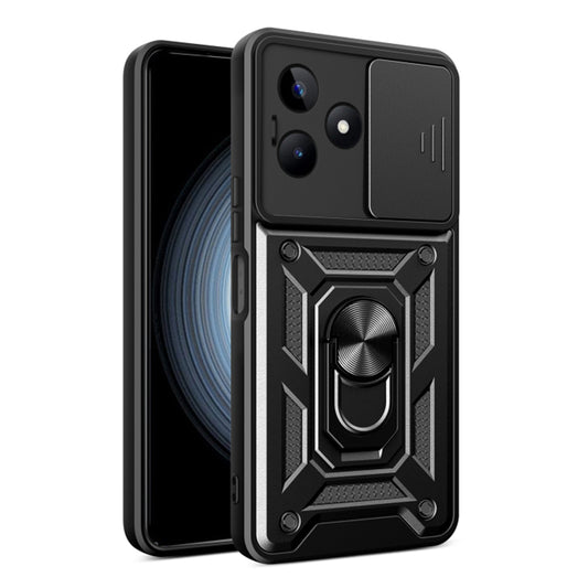 Custodia per Realme Note 50 / C51, Techsuit, CamShield, Nera