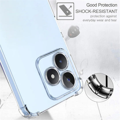 Custodia per Realme Note 50 / C51, Techsuit, Shockproof Clear, Trasparente