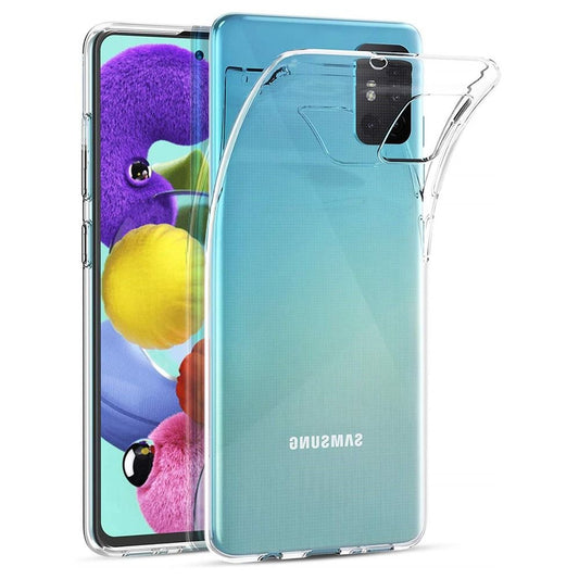 Custodia per Samsung Galaxy A51 A515, OEM, Slim, Trasparente