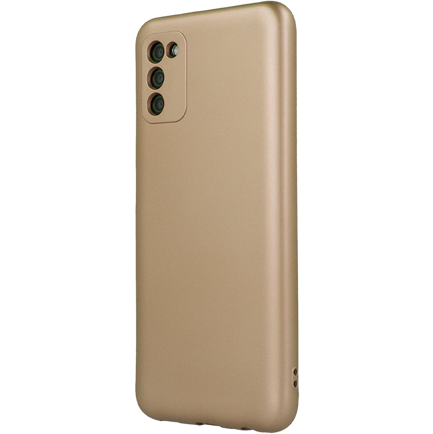 Custodia per Samsung Galaxy A14 A145 / A14 5G A146, OEM, Metallica, Dorata