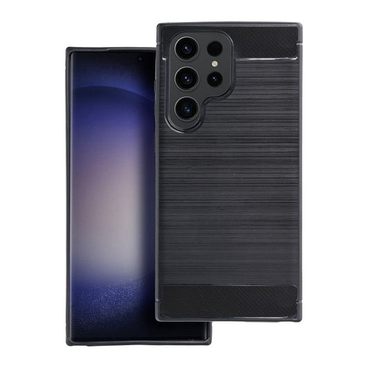 Custodia per Samsung Galaxy S24 Ultra S928, OEM, Carbonio, Nera