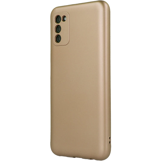 Custodia per Samsung Galaxy A35 5G A356, OEM, Metallica, Dorata