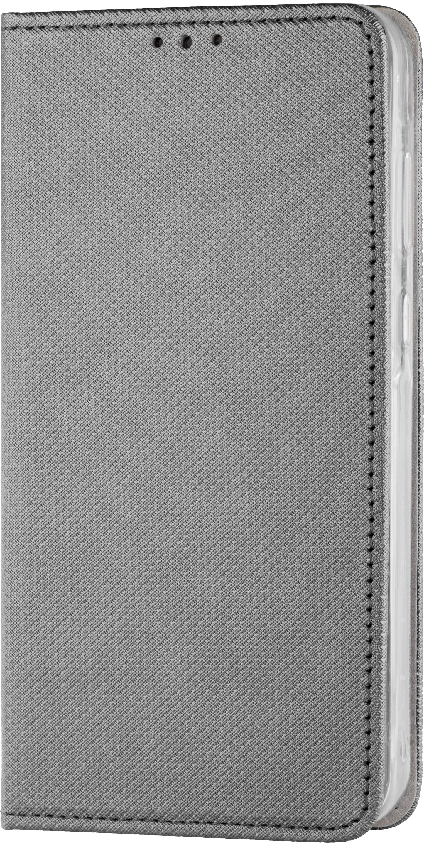 Custodia per Samsung Galaxy J3 (2017) J330, OEM, Smart Magnet, Grigio