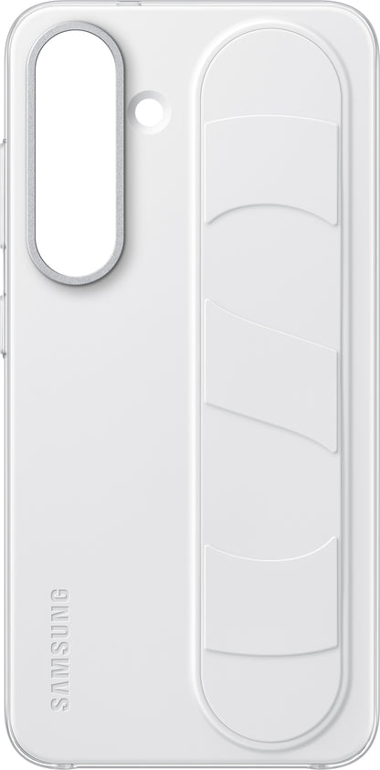 Custodia per Samsung Galaxy S25 S931, Standing Grip, Bianca EF-GS931CWEGWW