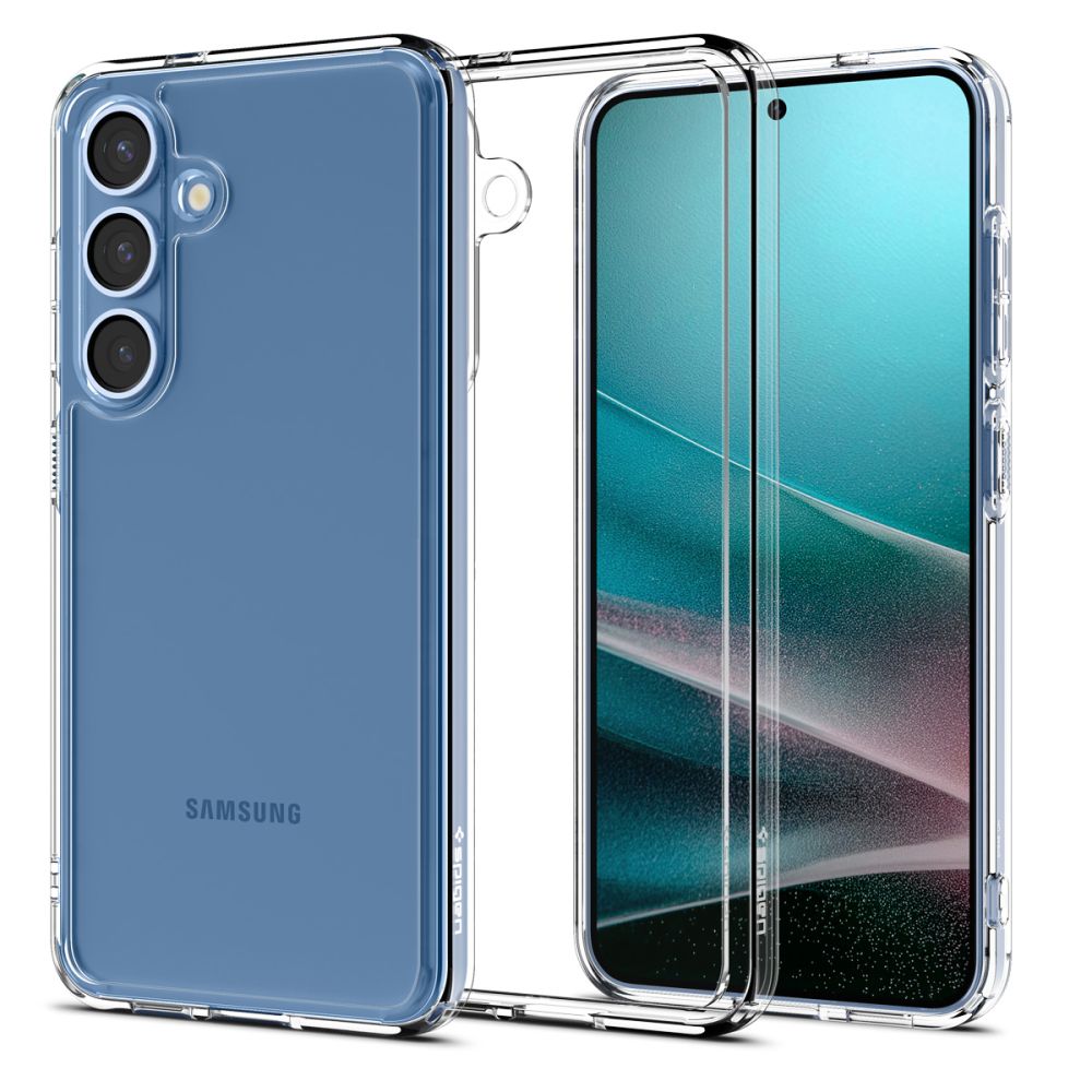 Custodia per Samsung Galaxy S25 S931, Spigen, Ultra Hybrid, Trasparente ACS09006