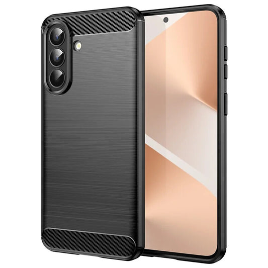 Custodia per Samsung Galaxy A37 5G, OEM, Carbon Pro, Nera